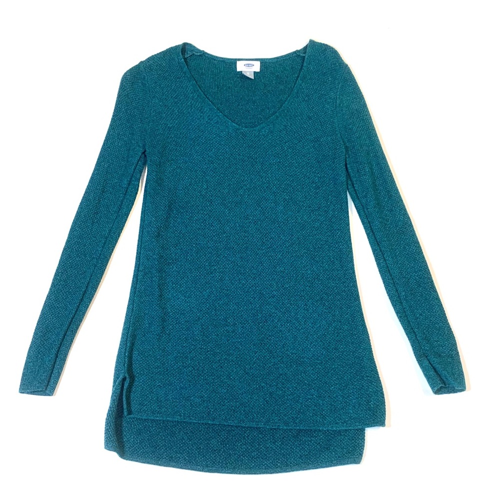 ☀️Old Navy Teal Tunic Sweater Size XS